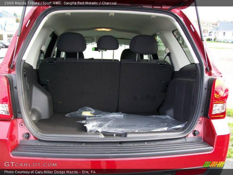 Sangria Red Metallic / Charcoal 2009 Mazda Tribute i Sport 4WD