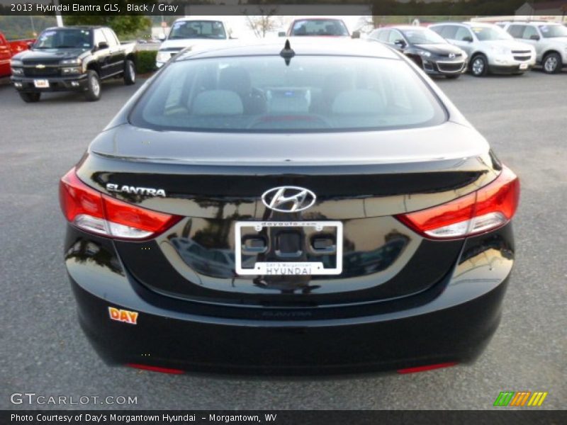 Black / Gray 2013 Hyundai Elantra GLS