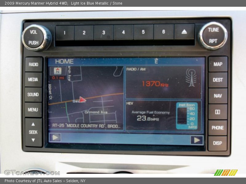 Navigation of 2009 Mariner Hybrid 4WD