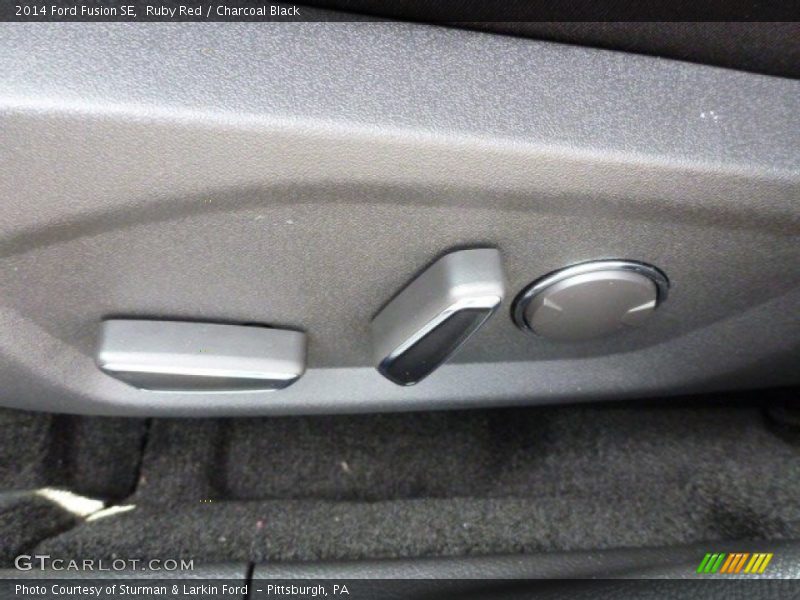 Ruby Red / Charcoal Black 2014 Ford Fusion SE