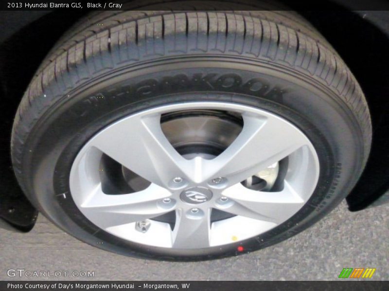 Black / Gray 2013 Hyundai Elantra GLS