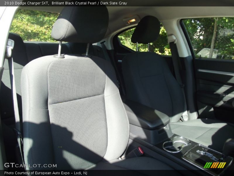 Brilliant Black Crystal Pearl / Dark Slate Gray 2010 Dodge Charger SXT