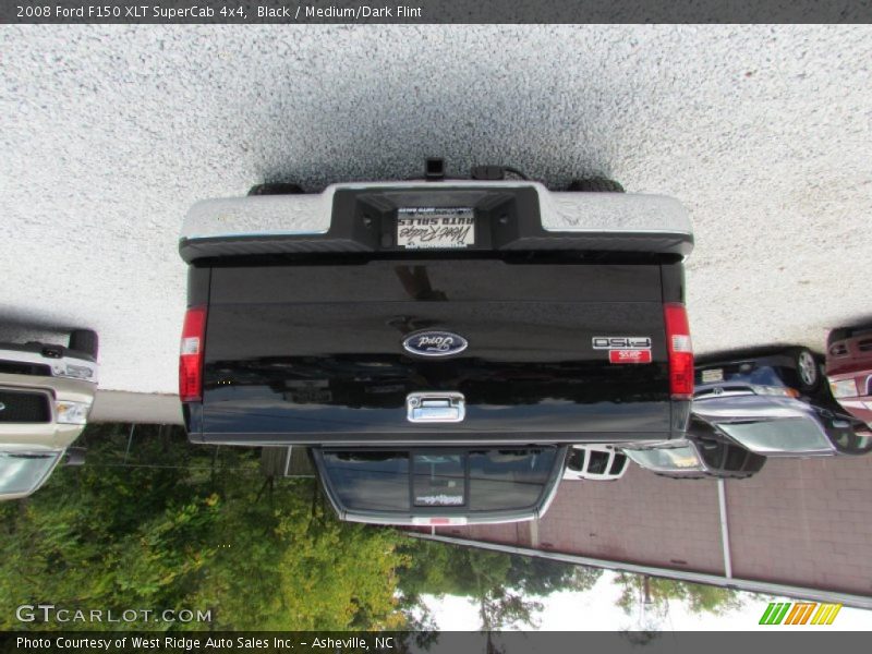 Black / Medium/Dark Flint 2008 Ford F150 XLT SuperCab 4x4