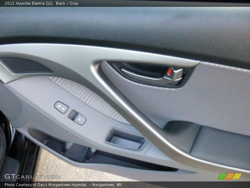 Black / Gray 2013 Hyundai Elantra GLS