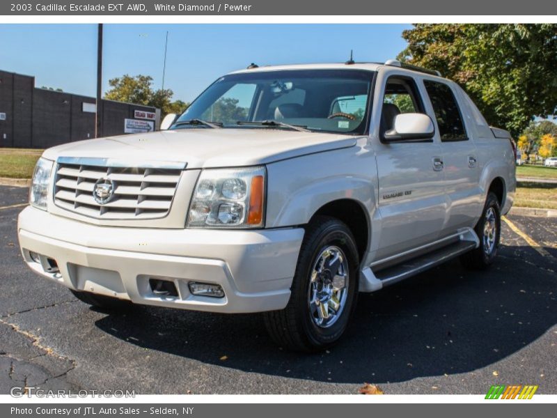 White Diamond / Pewter 2003 Cadillac Escalade EXT AWD
