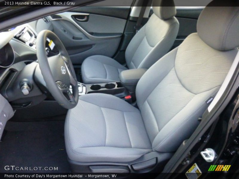 Black / Gray 2013 Hyundai Elantra GLS