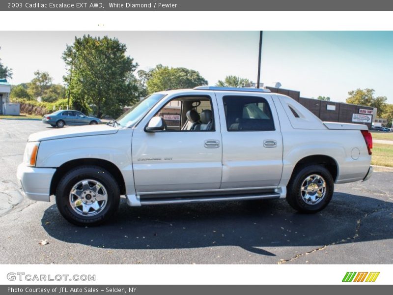 White Diamond / Pewter 2003 Cadillac Escalade EXT AWD