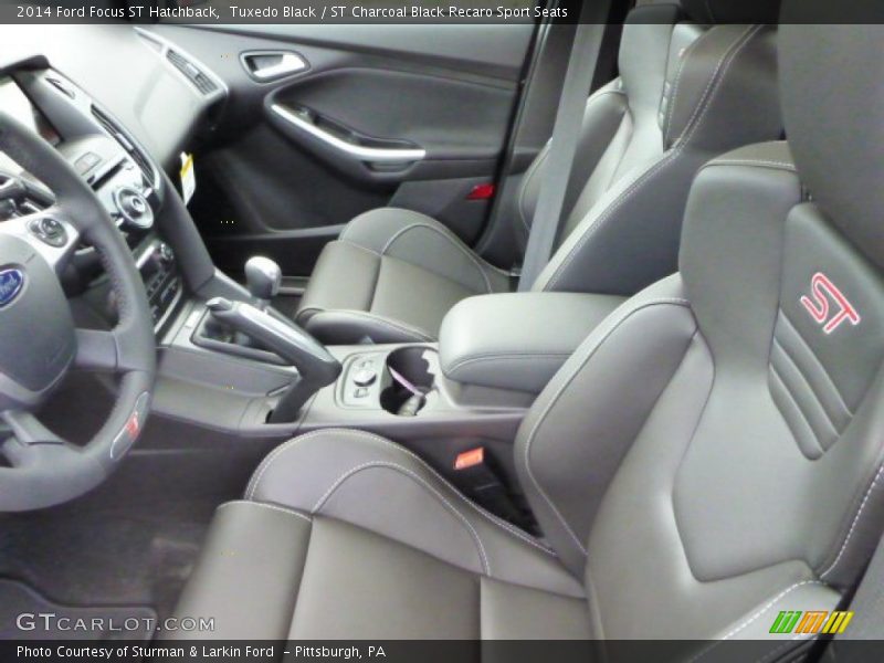 Front Seat of 2014 Focus ST Hatchback