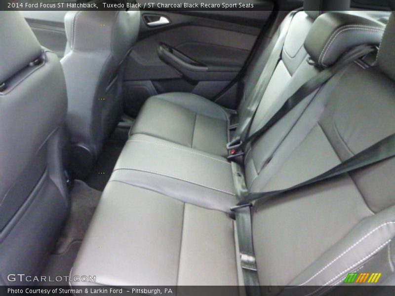 Rear Seat of 2014 Focus ST Hatchback