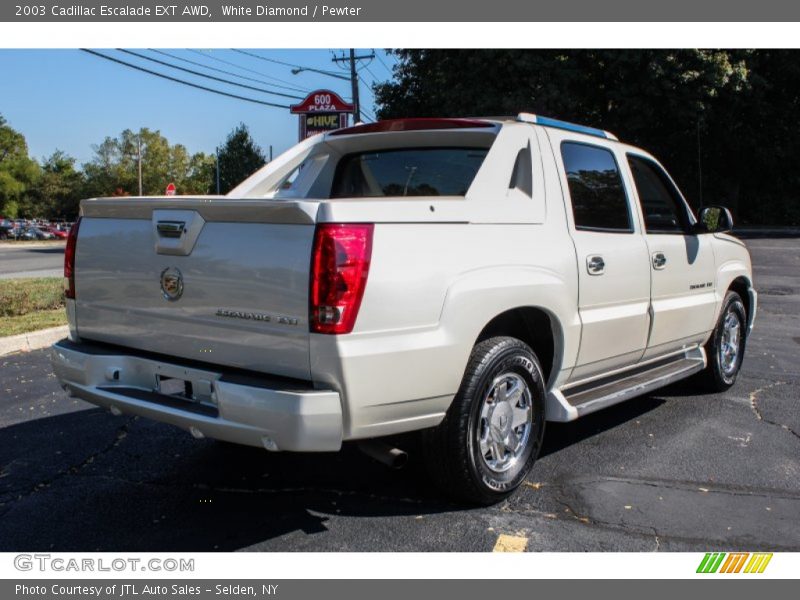 White Diamond / Pewter 2003 Cadillac Escalade EXT AWD