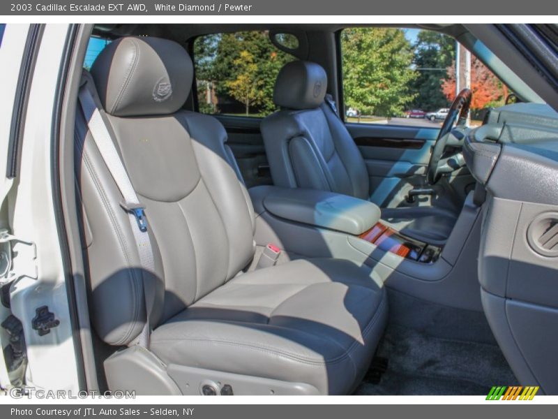 White Diamond / Pewter 2003 Cadillac Escalade EXT AWD
