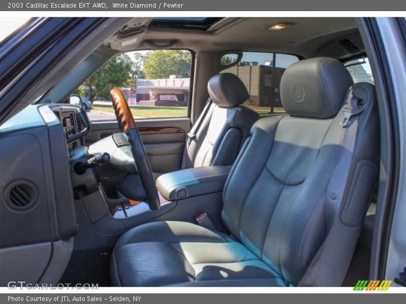 White Diamond / Pewter 2003 Cadillac Escalade EXT AWD