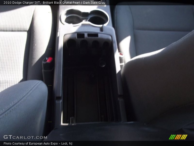 Brilliant Black Crystal Pearl / Dark Slate Gray 2010 Dodge Charger SXT