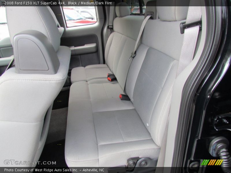 Black / Medium/Dark Flint 2008 Ford F150 XLT SuperCab 4x4