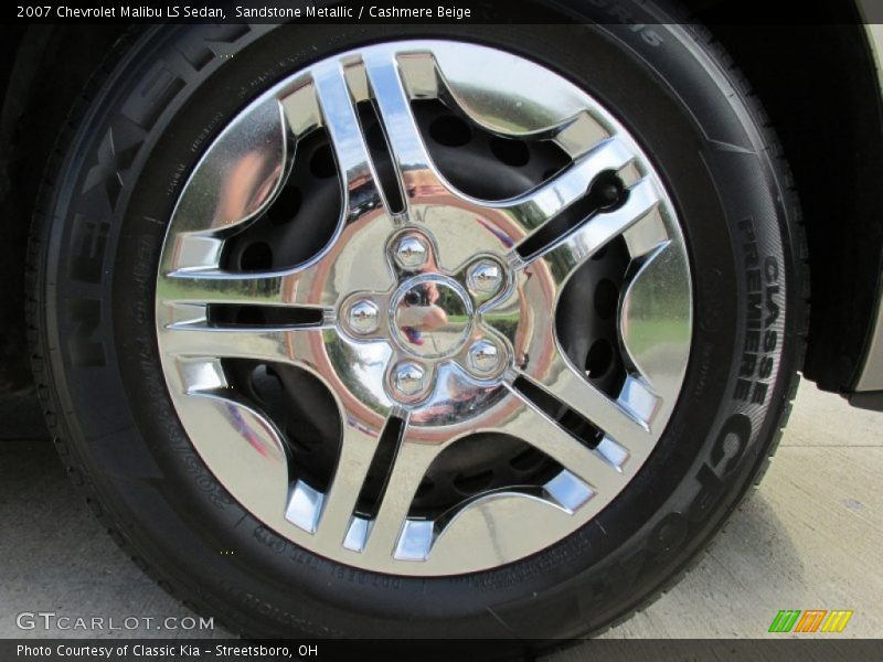 Sandstone Metallic / Cashmere Beige 2007 Chevrolet Malibu LS Sedan