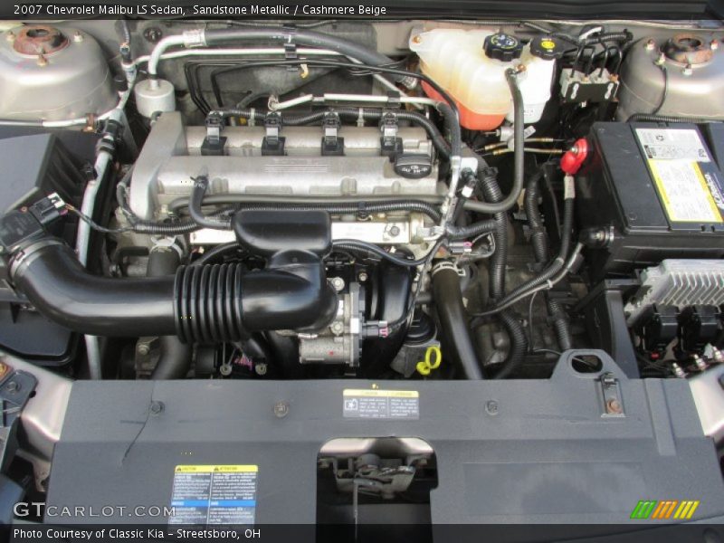 Sandstone Metallic / Cashmere Beige 2007 Chevrolet Malibu LS Sedan