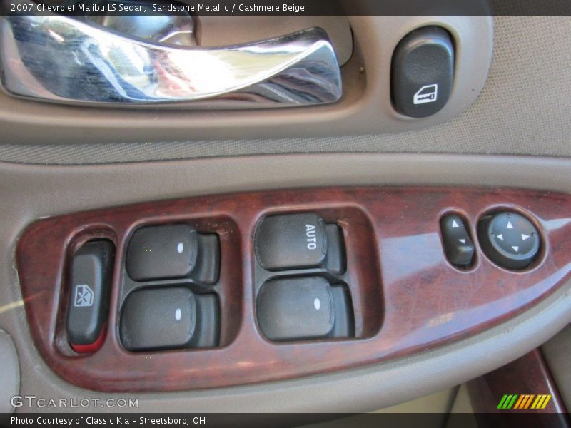Sandstone Metallic / Cashmere Beige 2007 Chevrolet Malibu LS Sedan