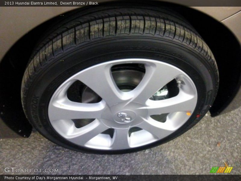 Desert Bronze / Black 2013 Hyundai Elantra Limited