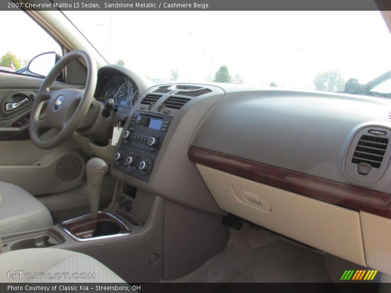 Sandstone Metallic / Cashmere Beige 2007 Chevrolet Malibu LS Sedan