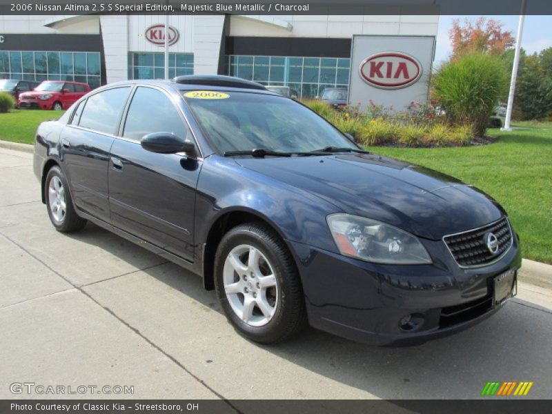 Majestic Blue Metallic / Charcoal 2006 Nissan Altima 2.5 S Special Edition