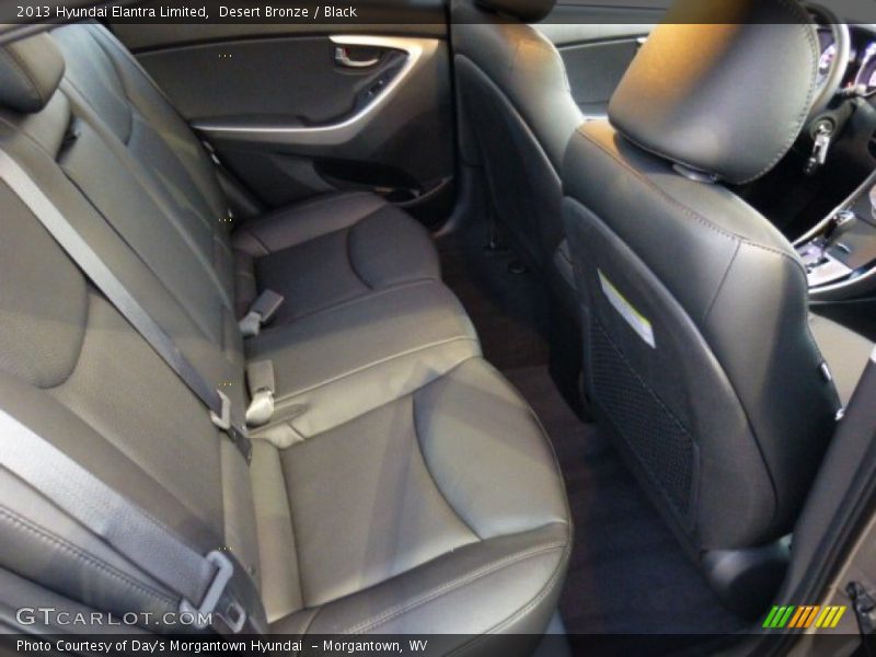 Desert Bronze / Black 2013 Hyundai Elantra Limited