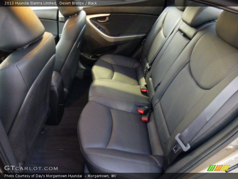Desert Bronze / Black 2013 Hyundai Elantra Limited