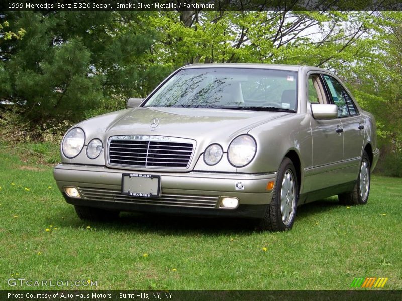 Smoke Silver Metallic / Parchment 1999 Mercedes-Benz E 320 Sedan