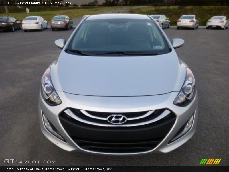 Silver / Black 2013 Hyundai Elantra GT