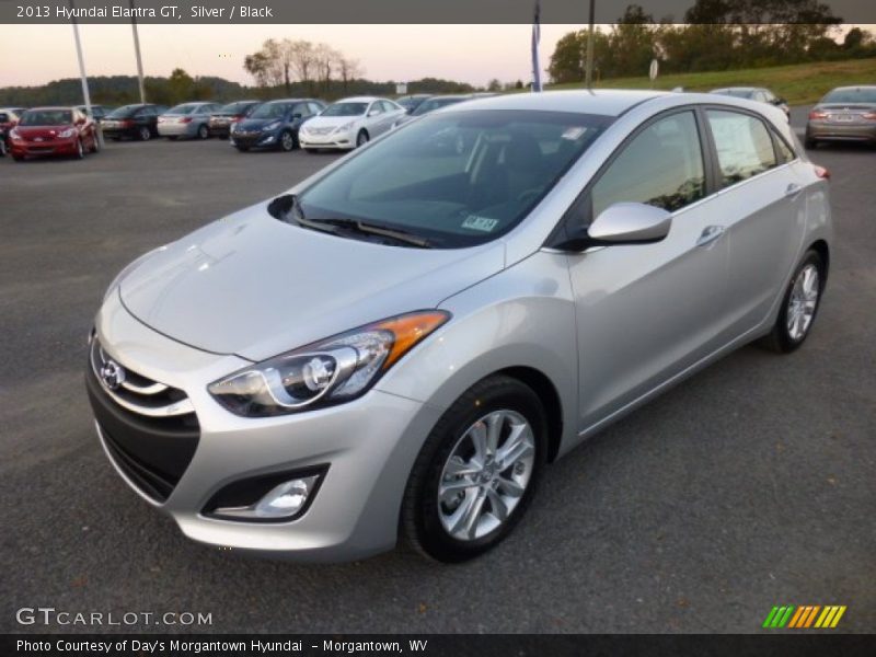 Silver / Black 2013 Hyundai Elantra GT