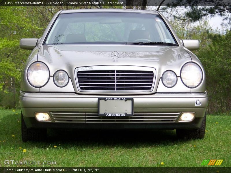 Smoke Silver Metallic / Parchment 1999 Mercedes-Benz E 320 Sedan