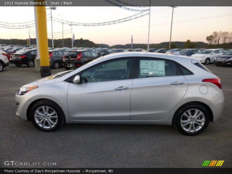 Silver / Black 2013 Hyundai Elantra GT