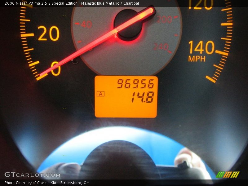 Majestic Blue Metallic / Charcoal 2006 Nissan Altima 2.5 S Special Edition