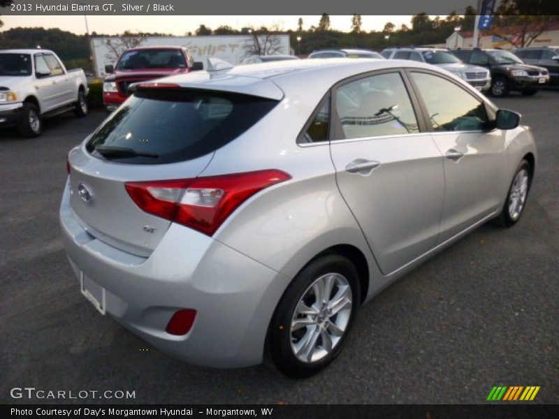 Silver / Black 2013 Hyundai Elantra GT