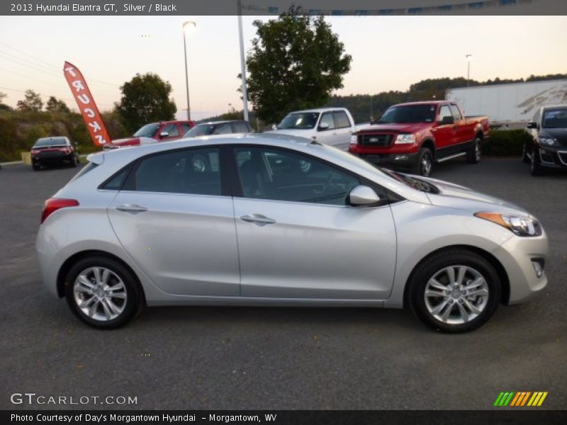 Silver / Black 2013 Hyundai Elantra GT