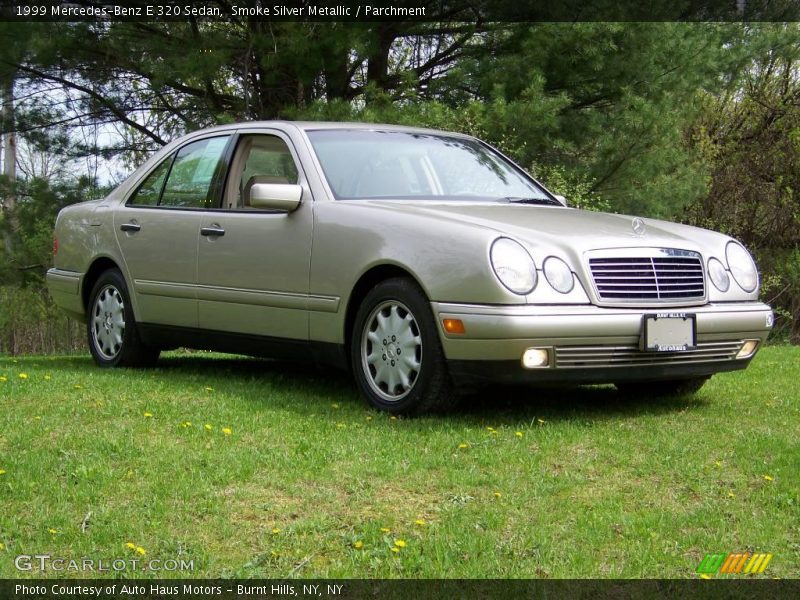 Smoke Silver Metallic / Parchment 1999 Mercedes-Benz E 320 Sedan