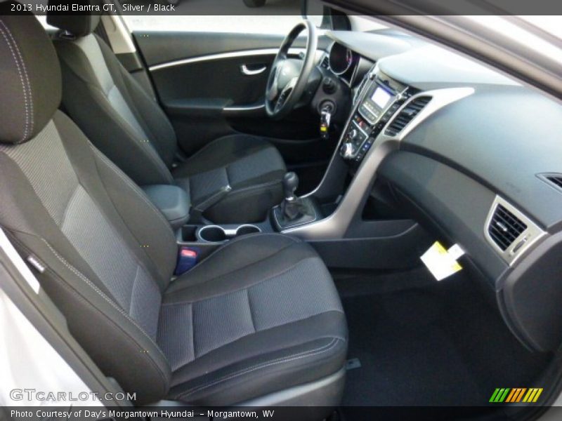 Silver / Black 2013 Hyundai Elantra GT