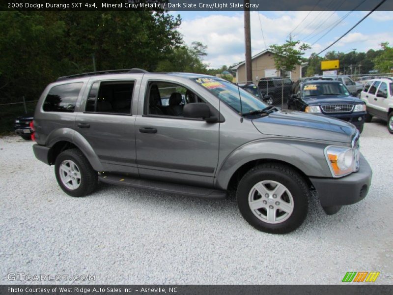 Mineral Gray Metallic / Dark Slate Gray/Light Slate Gray 2006 Dodge Durango SXT 4x4