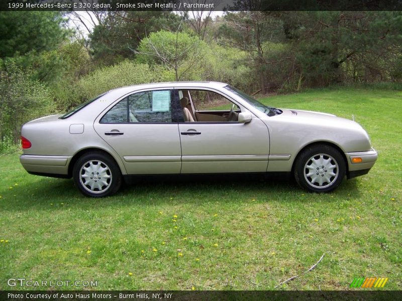 Smoke Silver Metallic / Parchment 1999 Mercedes-Benz E 320 Sedan