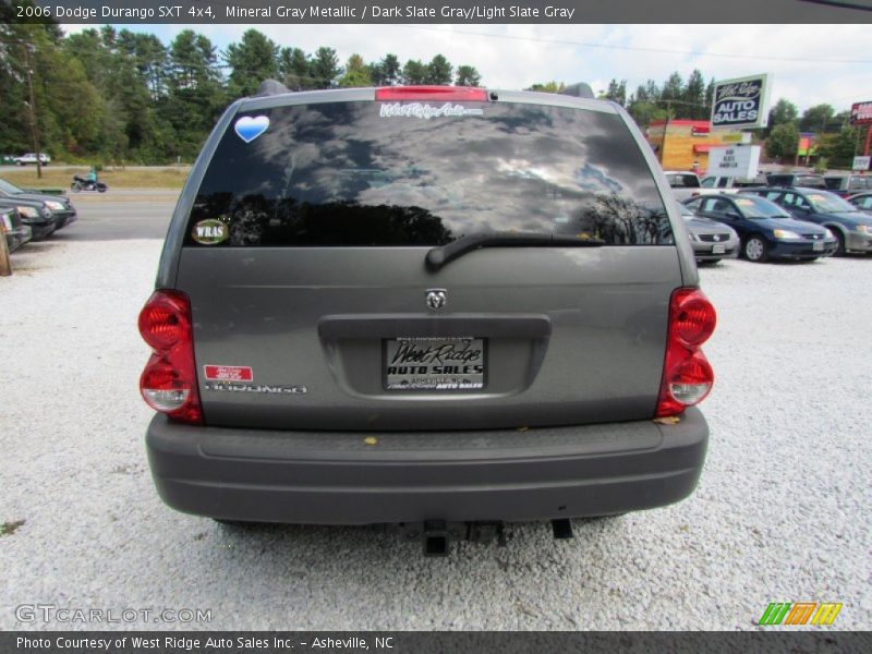 Mineral Gray Metallic / Dark Slate Gray/Light Slate Gray 2006 Dodge Durango SXT 4x4