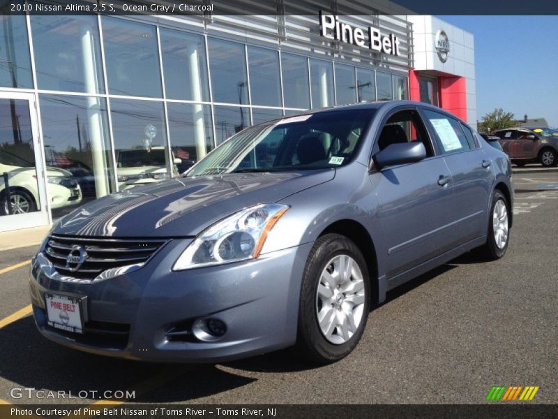 Ocean Gray / Charcoal 2010 Nissan Altima 2.5 S