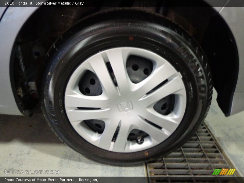 Storm Silver Metallic / Gray 2010 Honda Fit
