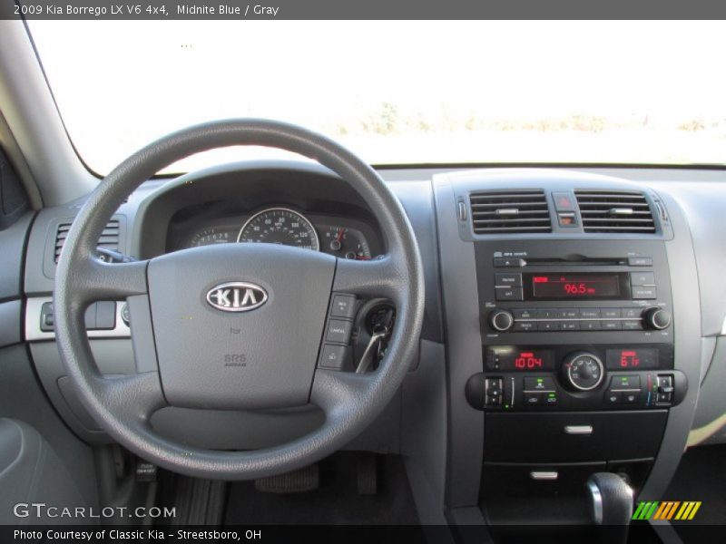 Midnite Blue / Gray 2009 Kia Borrego LX V6 4x4