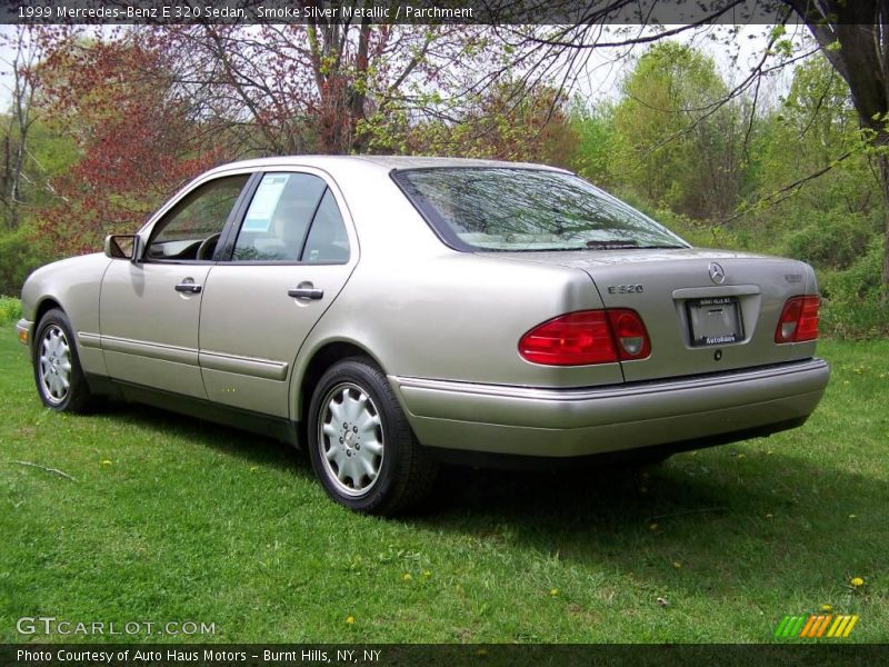 Smoke Silver Metallic / Parchment 1999 Mercedes-Benz E 320 Sedan