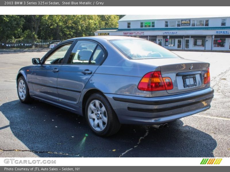 Steel Blue Metallic / Grey 2003 BMW 3 Series 325xi Sedan