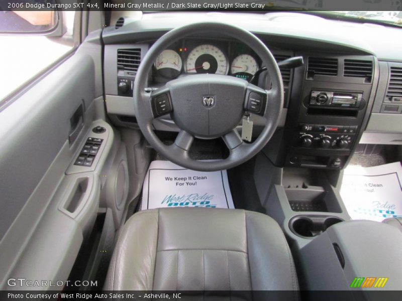 Mineral Gray Metallic / Dark Slate Gray/Light Slate Gray 2006 Dodge Durango SXT 4x4