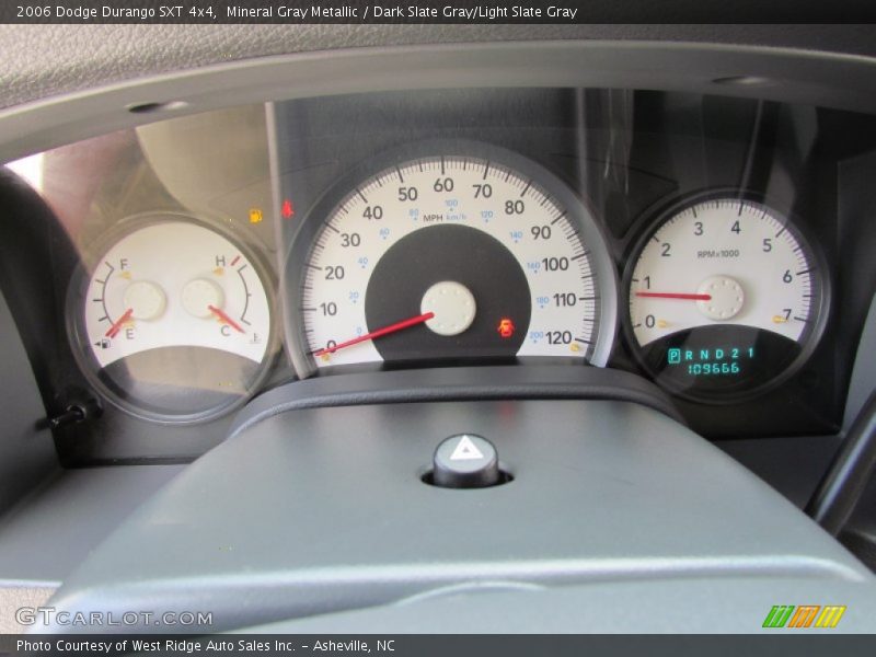 Mineral Gray Metallic / Dark Slate Gray/Light Slate Gray 2006 Dodge Durango SXT 4x4