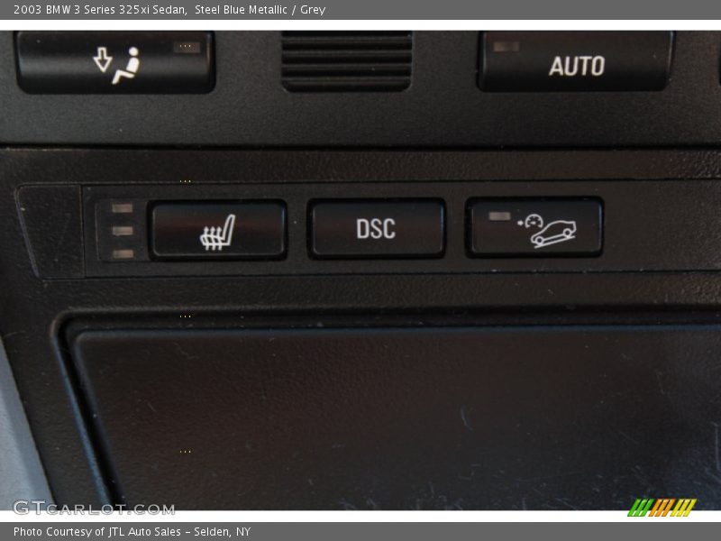 Steel Blue Metallic / Grey 2003 BMW 3 Series 325xi Sedan