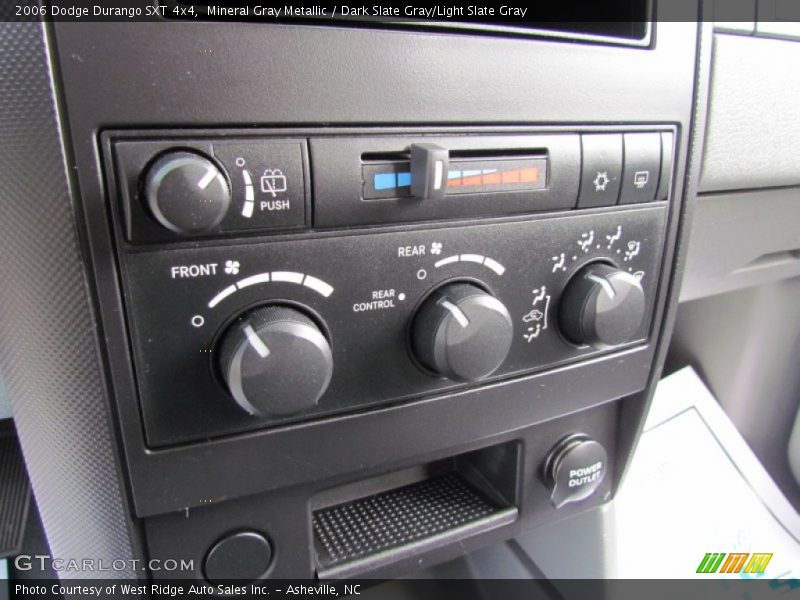Mineral Gray Metallic / Dark Slate Gray/Light Slate Gray 2006 Dodge Durango SXT 4x4