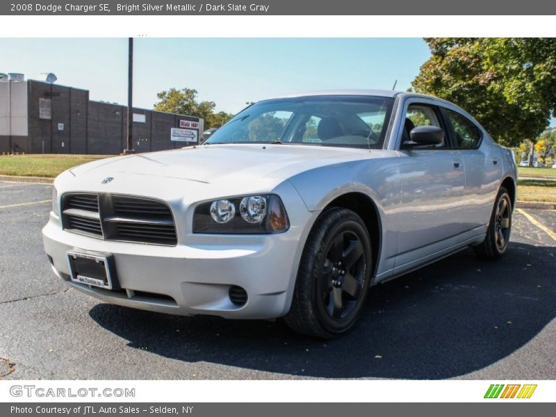 Bright Silver Metallic / Dark Slate Gray 2008 Dodge Charger SE