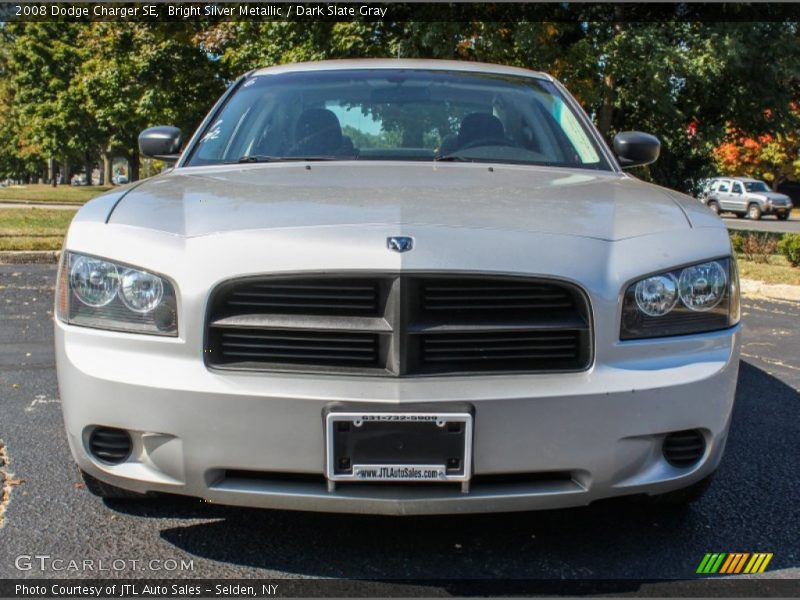 Bright Silver Metallic / Dark Slate Gray 2008 Dodge Charger SE